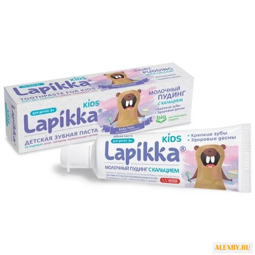 Зубная паста Lapikka молочный