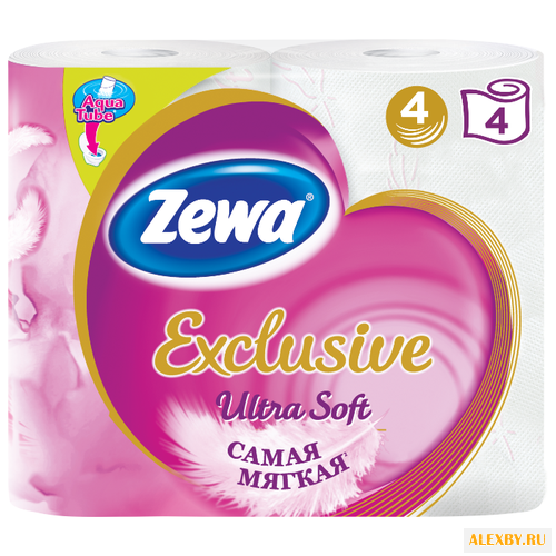Туалетная бумага Zewa Exclusive