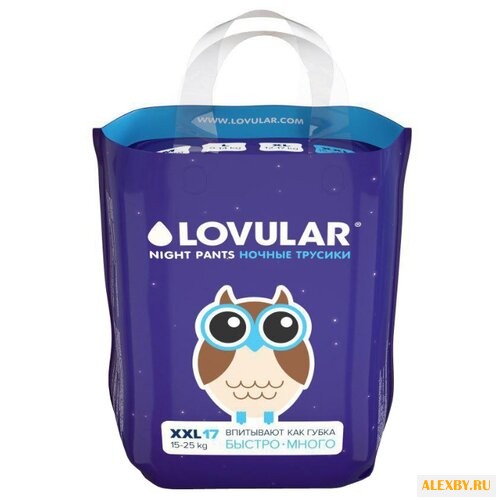LOVULAR трусики XXL 15-25 кг 17