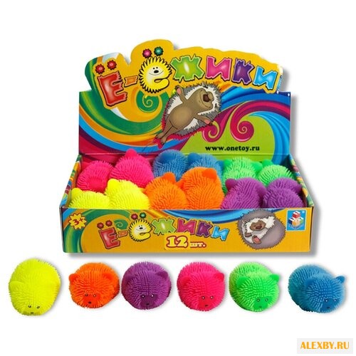 Игрушка-мялка 1 TOY Ленивый кот