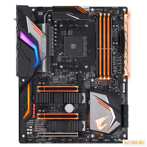 Материнская плата GIGABYTE X470