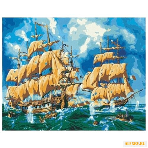 Рыжий кот Картина по номерам