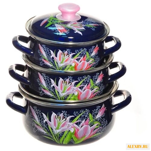 Набор кастрюль КМЗ Версаль-1 6