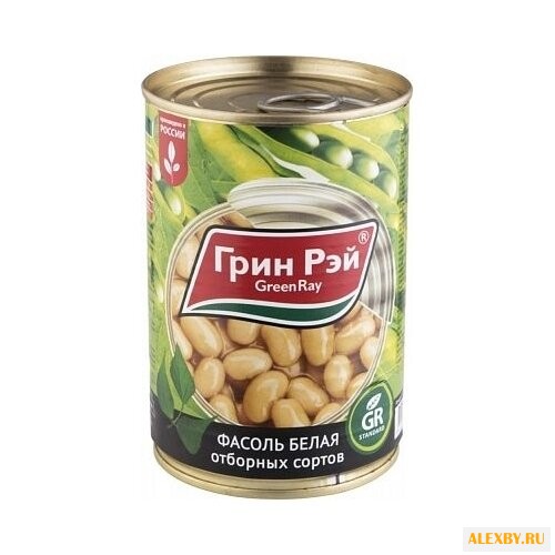 Фасоль Green Ray белая отборных