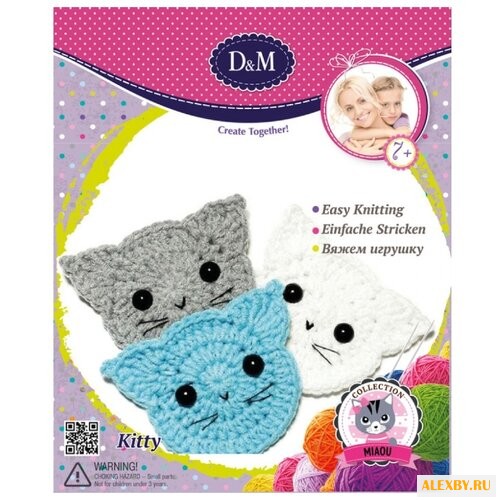 D&M Вяжем игрушку Котята 66803