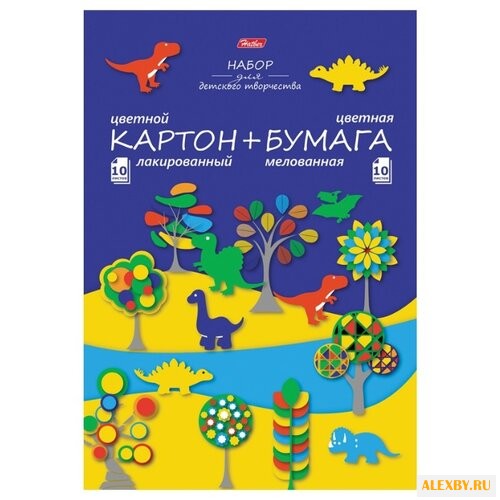 Набор цветного картона и