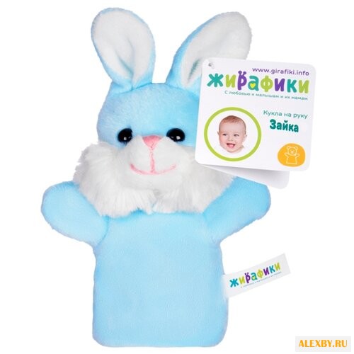 Жирафики Кукла-перчатка Зайка
