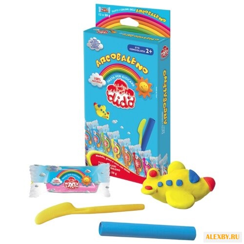 Пластилин Dido Радуга 12 цветов