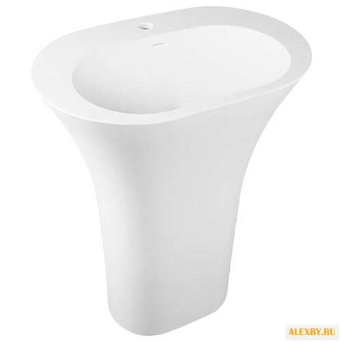 Раковина с пьедесталом 64 см