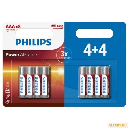 Батарейка AAA Philips LR03P8BP