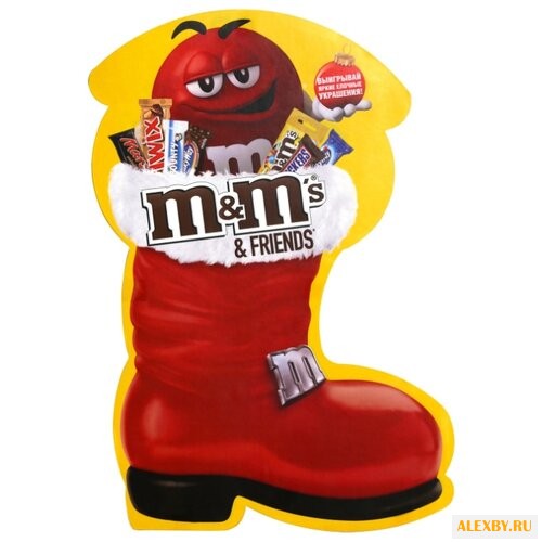 Набор конфет M&Ms Сапожок 180 г