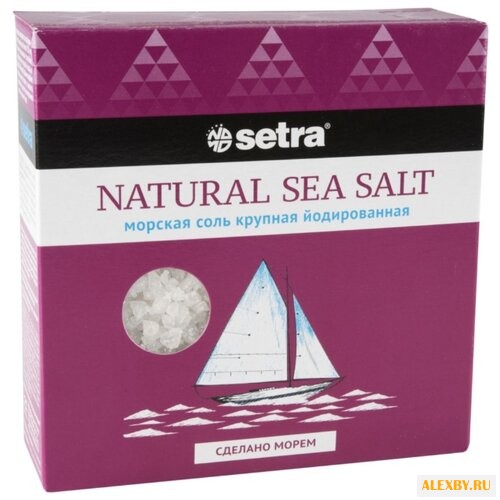 Setra Соль морская йодированная