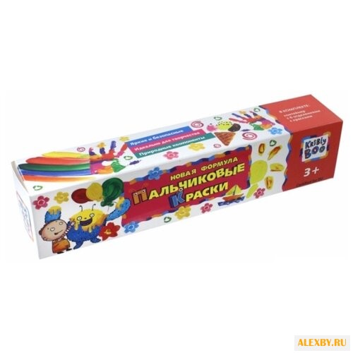 Купить Kribly Boo Пальчиковые краски 6