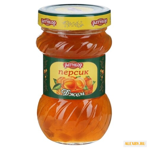 Джем Ратибор персик банка 360 г