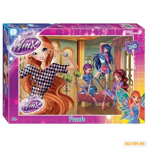Пазл Step puzzle Rainbow Winx-