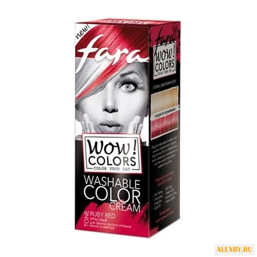 Крем Fara WOW! Colors смываемый