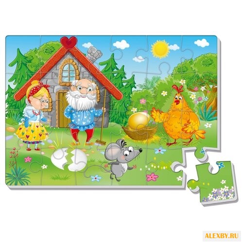 Пазл Vladi Toys Курочка Ряба