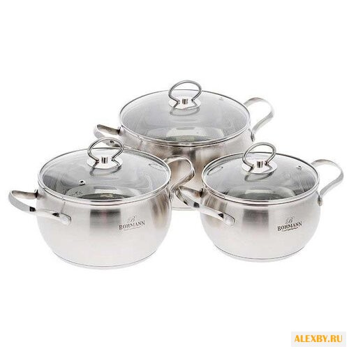 Набор кастрюль Bohmann 0601BH 6