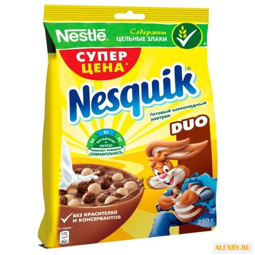 Готовый завтрак Nesquik DUO