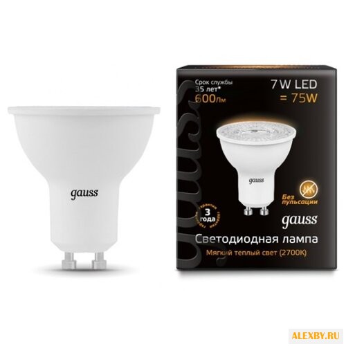 Лампа светодиодная gauss LED