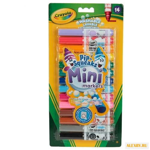 Crayola Мини-фломастеры 14 шт.