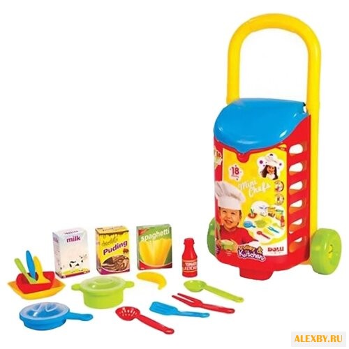 Набор продуктов с посудой Dolu