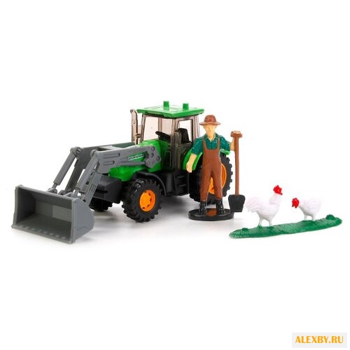 Трактор ТЕХНОПАРК с фигуркой