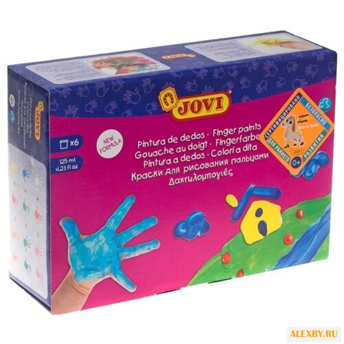JOVI Пальчиковые краски 6
