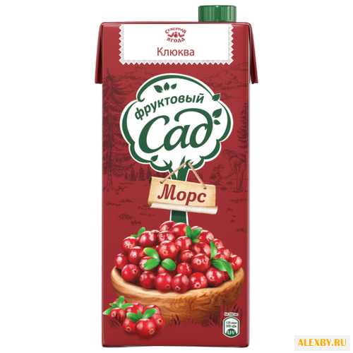Морс Фруктовый сад Клюква