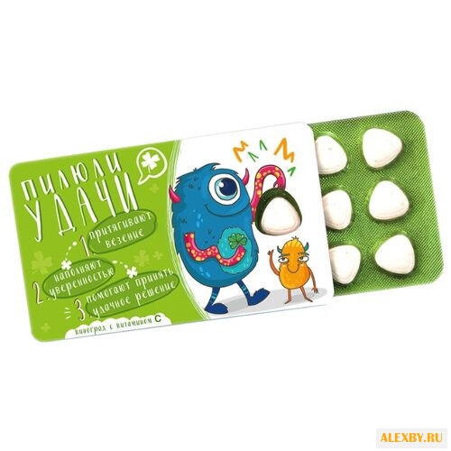 Леденцы Chokocat Пилюли удачи 1