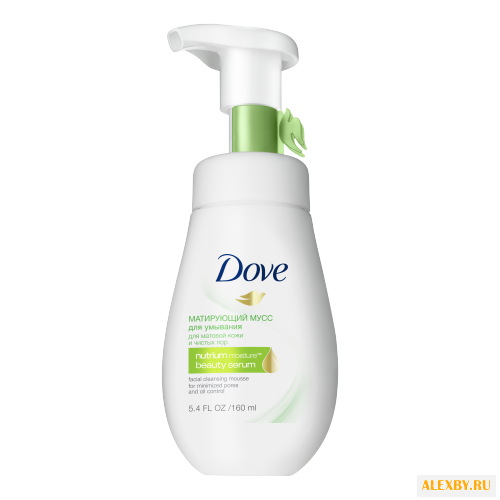 Dove мусс для умывания матирующий