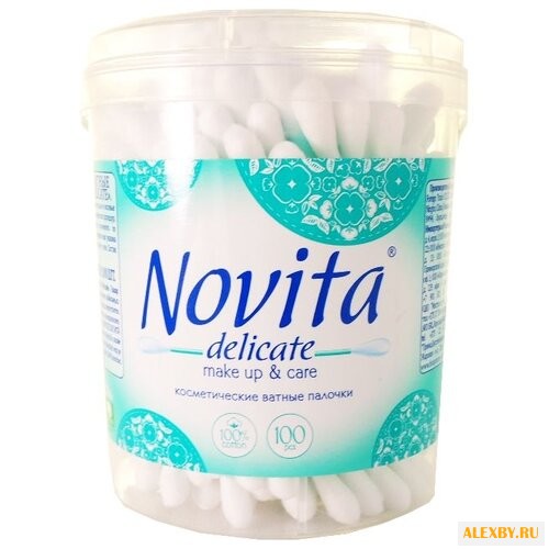 Ватные палочки Novita Delicate