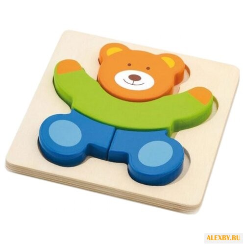 Рамка-вкладыш Viga Медвежонок