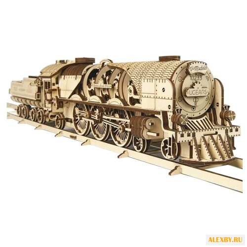 Сборная модель UGEARS Локомотив