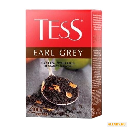 Чай черный Tess Earl grey