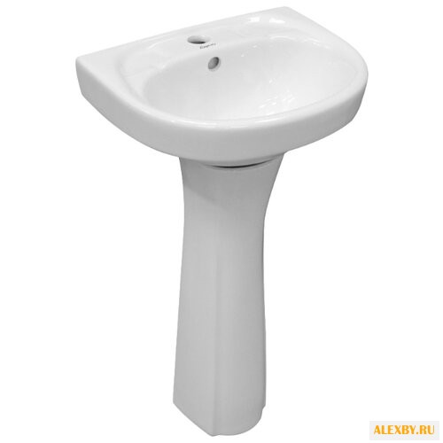 Раковина с пьедесталом 41 см