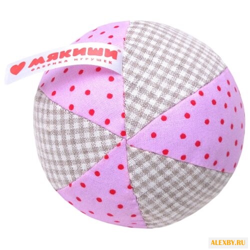 Погремушка Мякиши ЭКО мяч 362