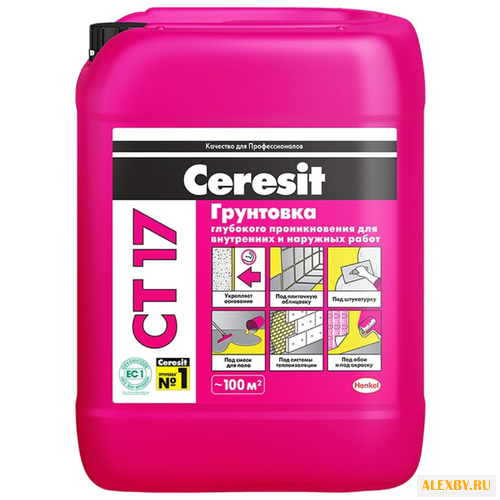 Грунтовка Ceresit CT 17