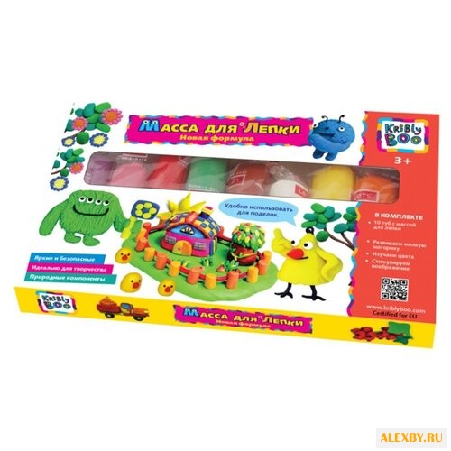 Масса для лепки Kribly Boo 10
