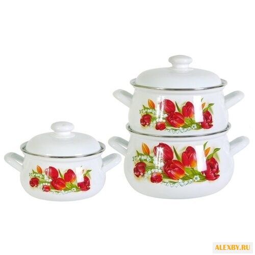 Набор кастрюль Лысьвенский