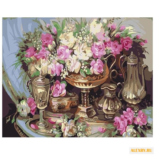 Рыжий кот Картина по номерам