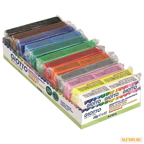 Пластилин GIOTTO Patplume 12