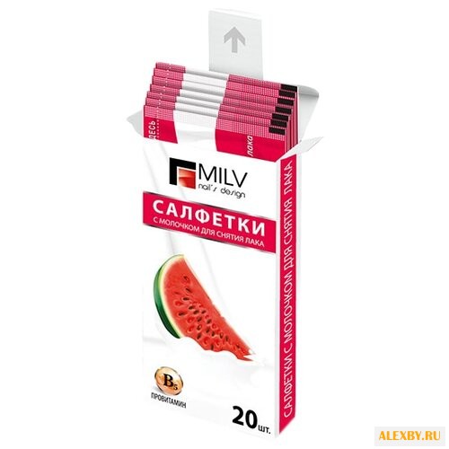 MILV Салфетки с молочком для