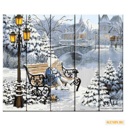 DALI Картина по номерам Девочка