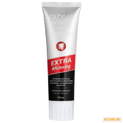 Зубная паста Global White Extra