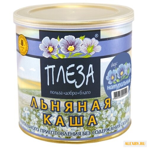 ПЛЕЗА Каша льняная вкус