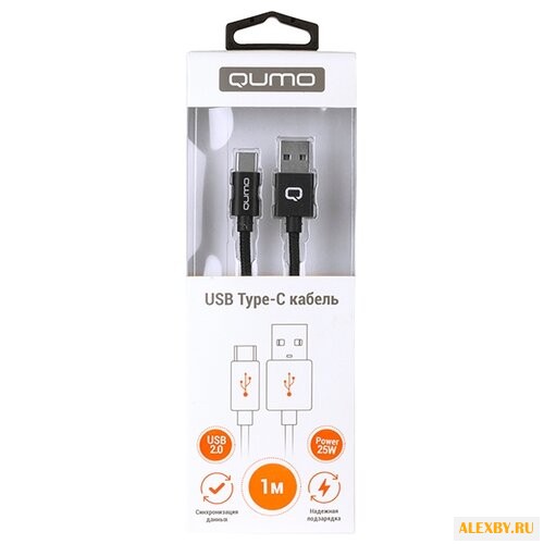 Кабель Qumo USB - USB Type-C