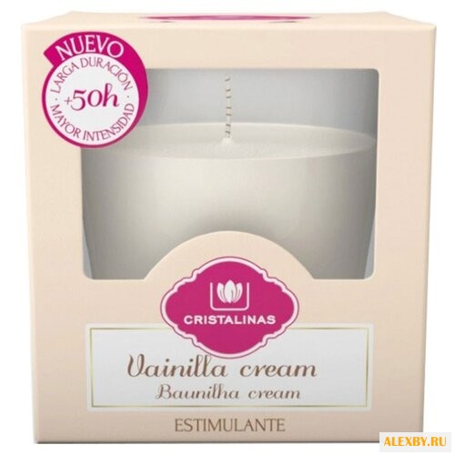 Свеча CRISTALINAS Ваниль 50 часов