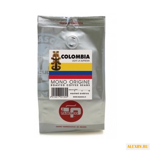 Кофе в зернах Pascucci Colombia