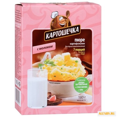 Картошечка Пюре с молоком 180 г